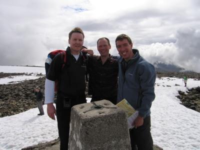 At the summit