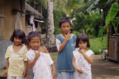 Kids form Tacloban