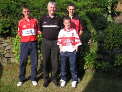 Sean & the  McCloskey lads - the future of Derry Football