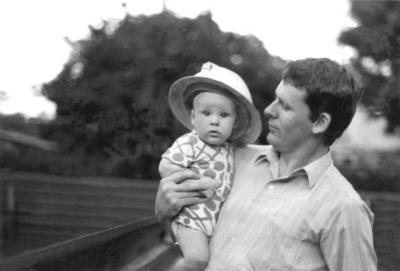 Myself and Dad 1973 in Kitwe Zambia