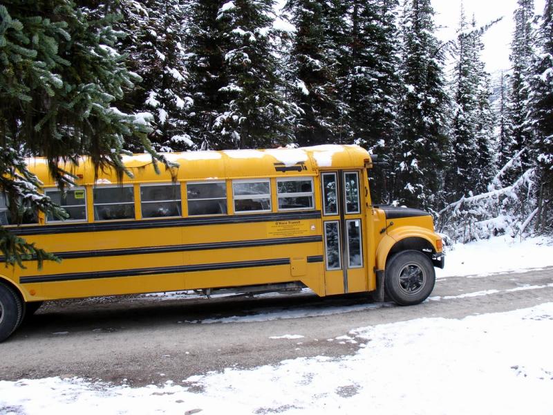 Bus to Lake OHara