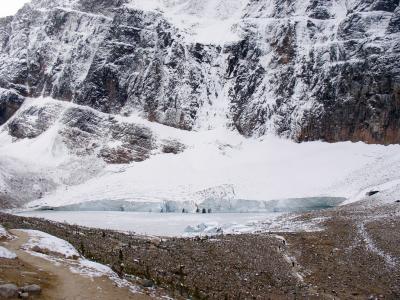 The Glaciers of Mount Edith Cavell