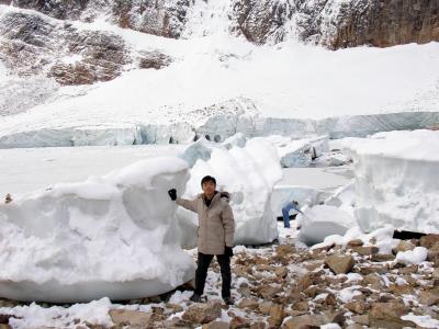 The Glaciers of Mount Edith Cavell