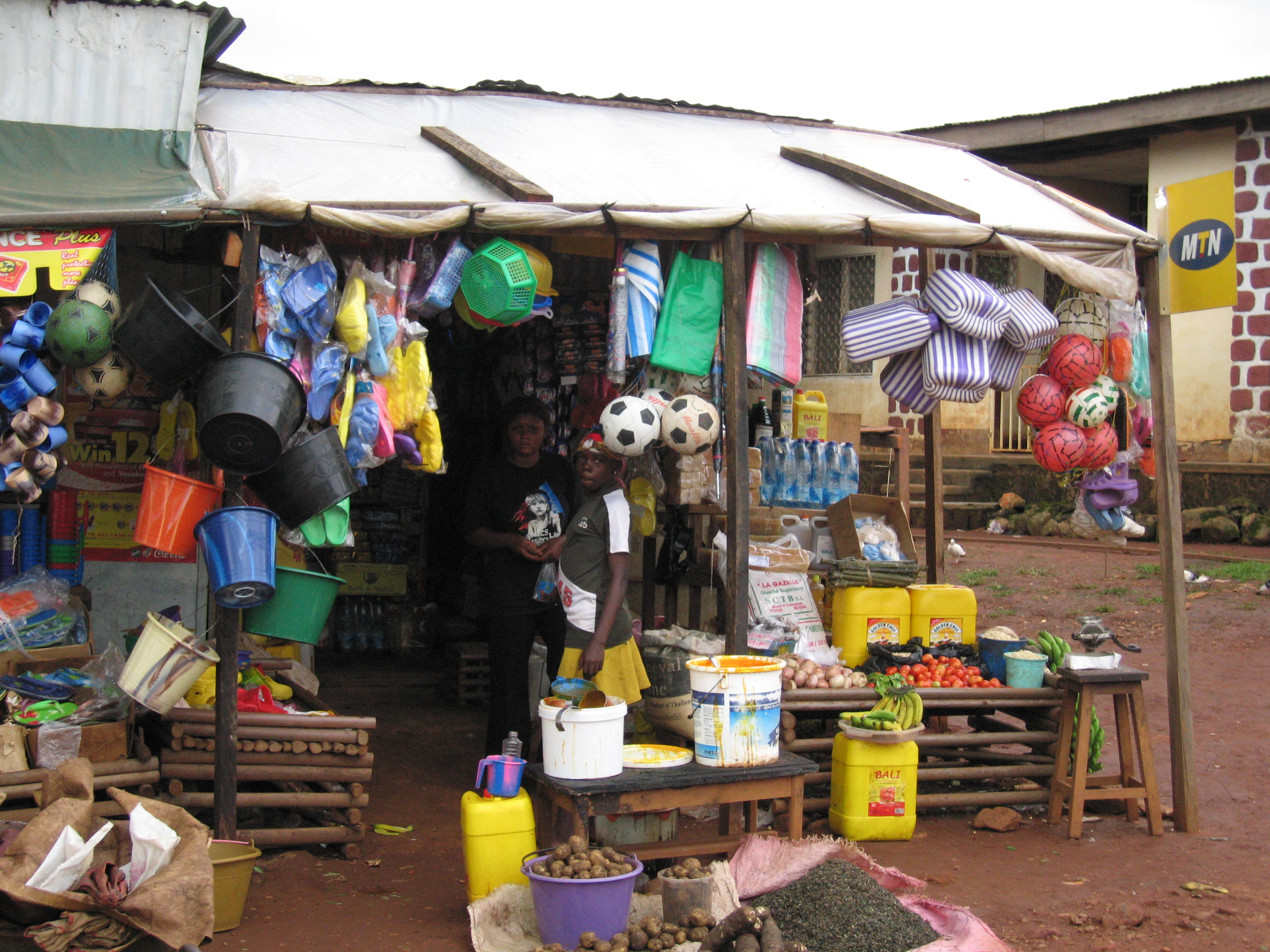 A shop in Mile 1 Nkwen (Bamenda)