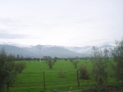 On the way from Santiago to Portillo