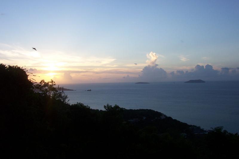 Sunset From Cinnamon Bay Estate