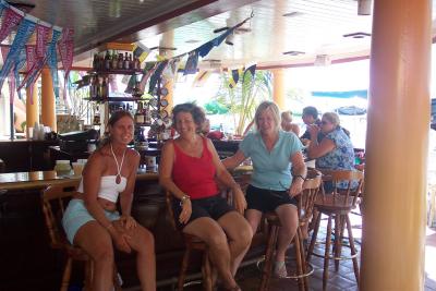 Angie, Kathy & Trish-Pusser's Sopers Hole