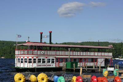 Aboard the Songo River Queen II