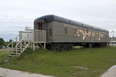 Museum Car near Moosonee Train Station