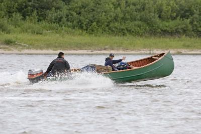 Neighbours going fishing