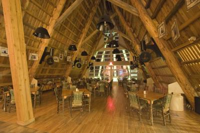 Hall at night