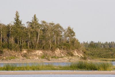 Butler Island over the sandbar