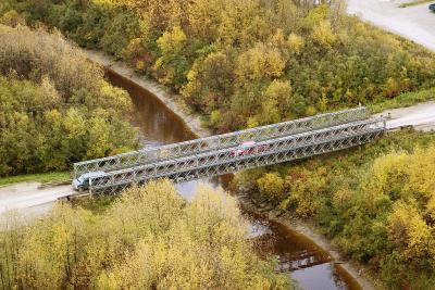 Bailey Bridge over Butler Creek