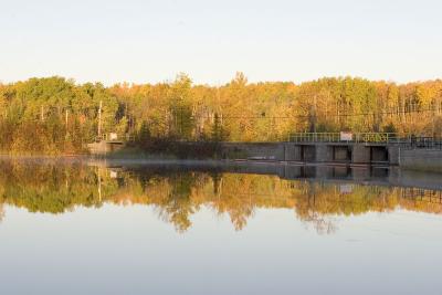 Two dams on the Englehart River