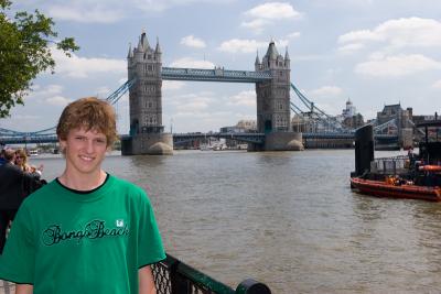 Steven with Tower Bridge backdrop