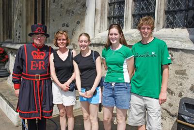 Beefeater and family