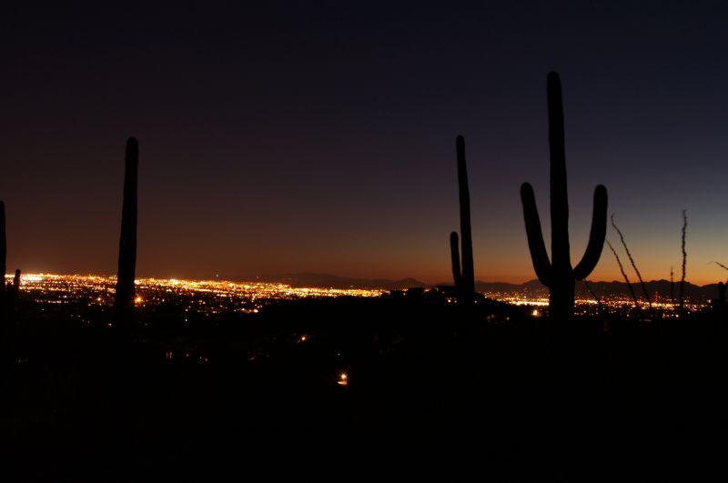 Finger Rock, Night-Time, Sept 24th 2005