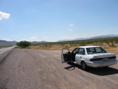 Our Car, Alongside Road