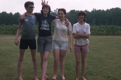 Me/Susan/Kim/Tonya, Family Reunion 1984