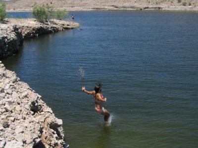 Sunshine, Momma--She Jumps! (Again)