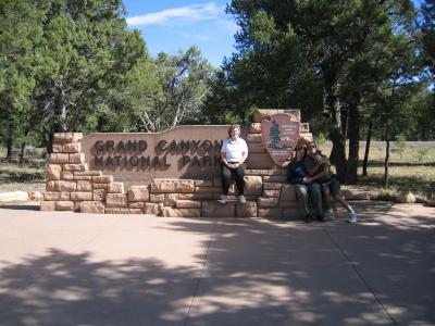 Us Entering Grand Canyon