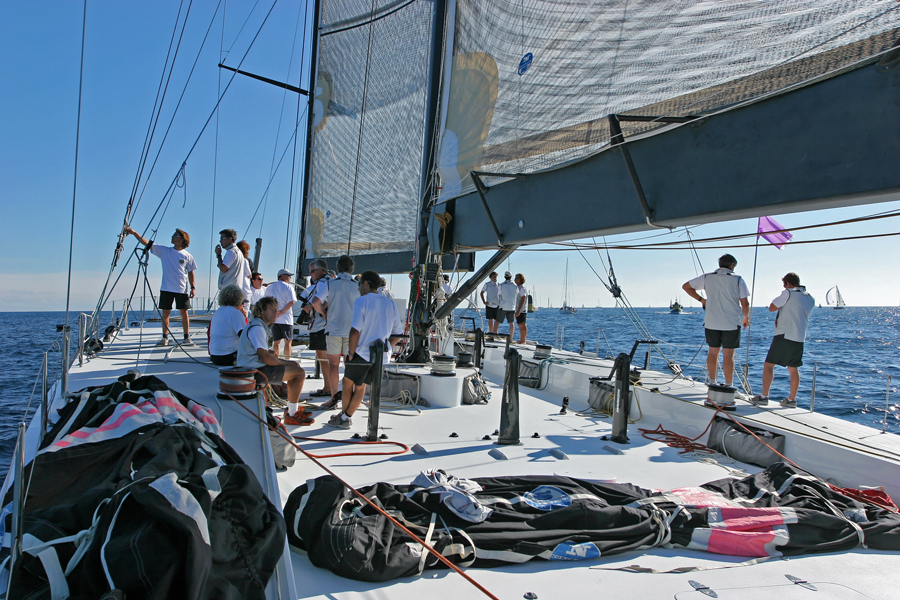 Voiles de Saint-Tropez 2005 -  A day aboard Mari Cha IV