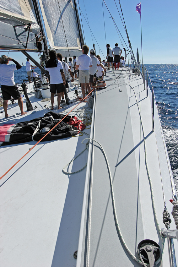 Voiles de Saint-Tropez 2005 -  A day aboard Mari Cha IV