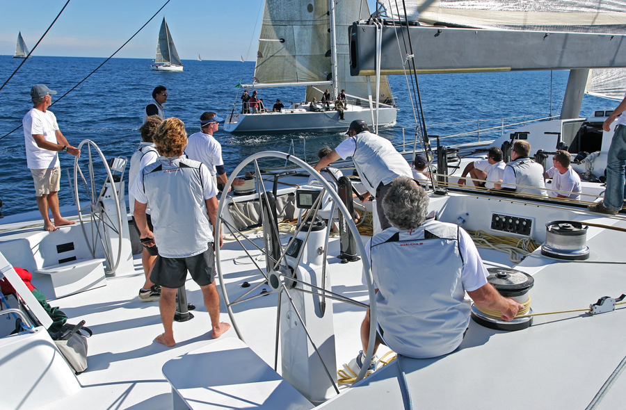 Voiles de Saint-Tropez 2005 -  A day aboard Mari Cha IV