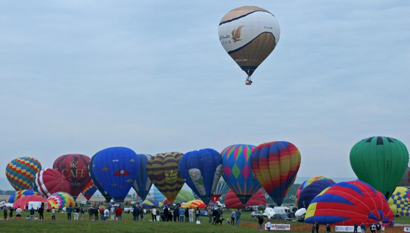 Mondial Air Ballons de Chambley - Notre 1er vol !