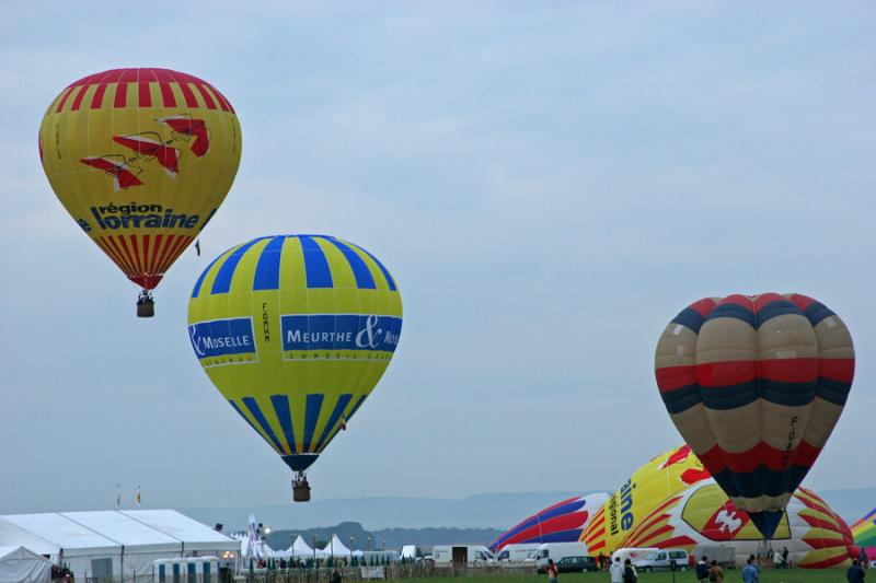 Mondial Air Ballons de Chambley - Notre 1er vol !