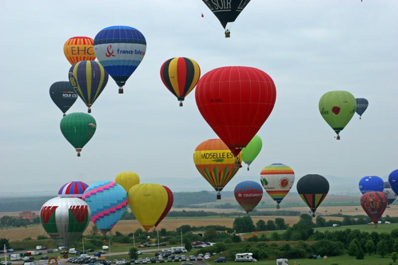 Mondial Air Ballons de Chambley - Notre 1er vol !
