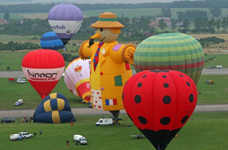Mondial Air Ballons de Chambley - Notre 1er vol !