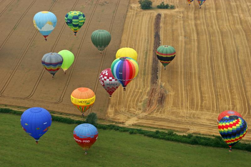 Mondial Air Ballons de Chambley - Notre 1er vol !