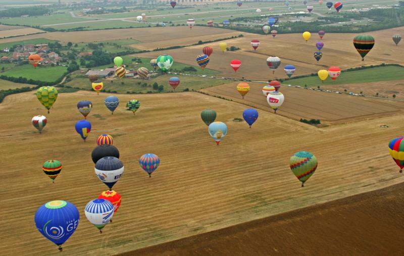 Mondial Air Ballons de Chambley - Notre 1er vol !