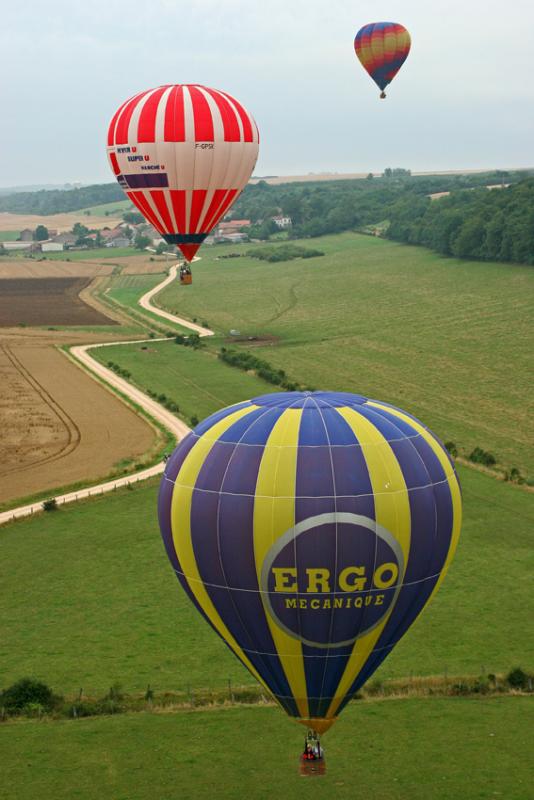 Mondial Air Ballons de Chambley - Notre 1er vol !