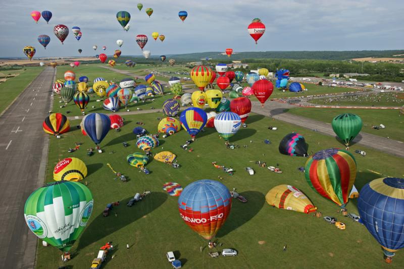 Mondial Air Ballons de Chambley - Mon 3ème vol