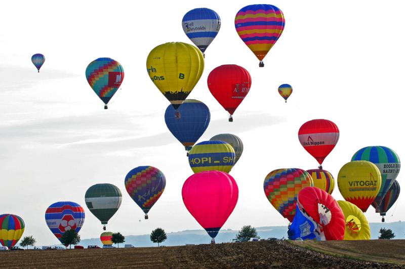 Mondial Air Ballons de Chambley - Mon 3ème vol