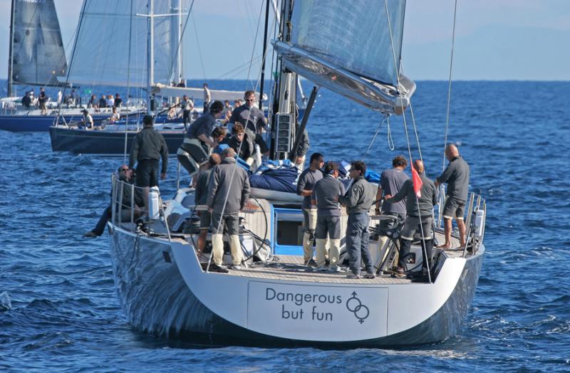 Voiles de Saint-Tropez 2005 -  A day aboard Mari Cha IV