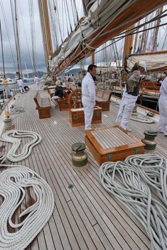 Voiles de Saint-Tropez 2005 - A day aboard Eleonora