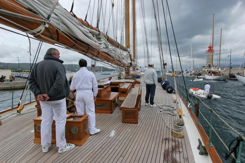 Voiles de Saint-Tropez 2005 - A day aboard Eleonora