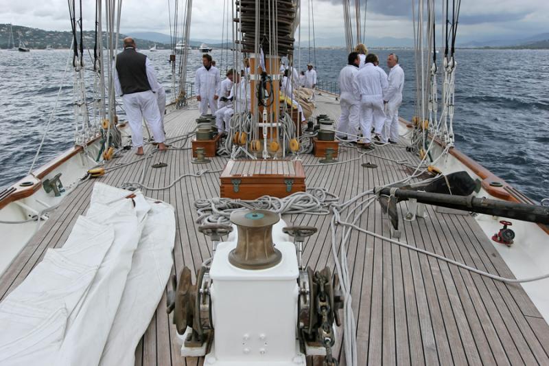 Voiles de Saint-Tropez 2005 - A day aboard Eleonora