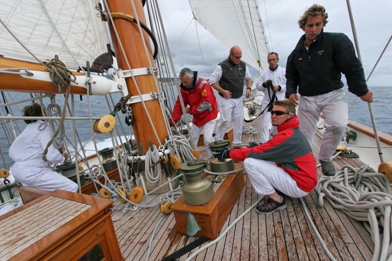 Voiles de Saint-Tropez 2005 - A day aboard Eleonora