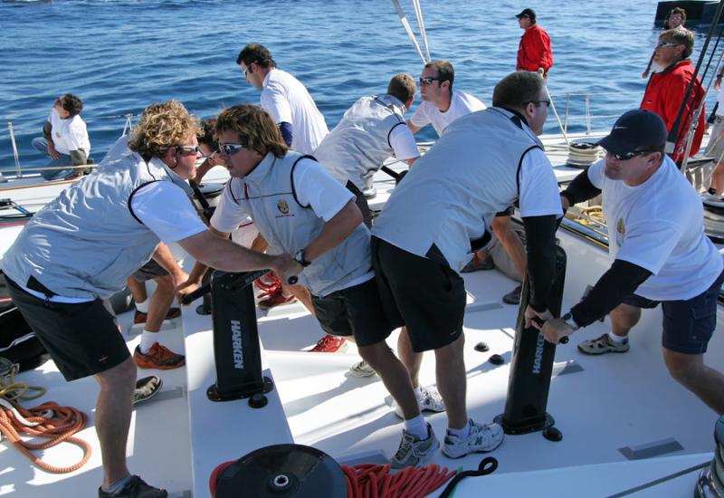 Voiles de Saint-Tropez 2005 - A day aboard Mari Cha IV