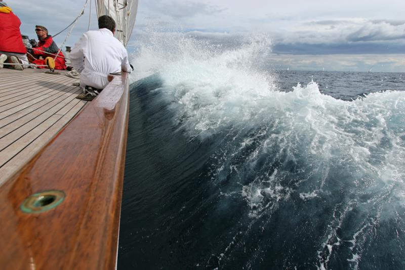 Voiles de Saint-Tropez 2005 - A day aboard Eleonora