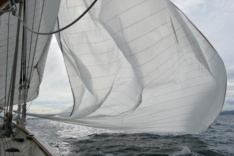 Voiles de Saint-Tropez 2005 - A day aboard Eleonora