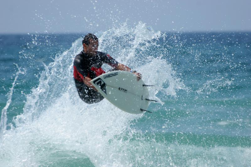 Compétitions de surf pro à Lacanau