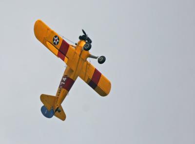 Boeing Stearman PT-13 en vol