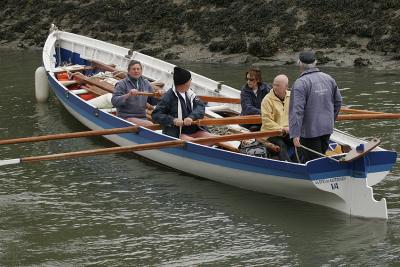 La yole Mor Bihan  Vannes le mardi 2 mai