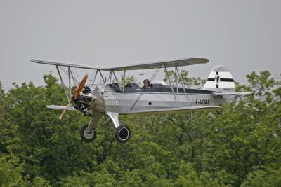 Focke-Wulff Fw44 Stieglitz  l'atterrissage