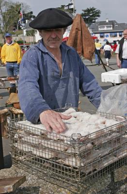 Jeudi 5 mai - Salage et fumage de poissons  Port-Navalo